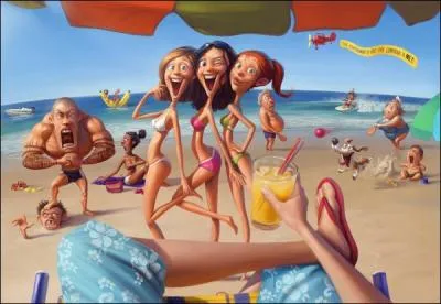 It's all in his mouth: Ca farte!