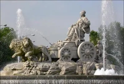 Where do you locate the Plaza de Cibeles?