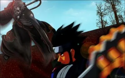 Which character faces Hidan?