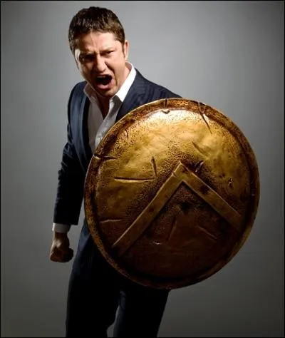 No wonder Gerard Butler remembers this movie, with pectorals like that!