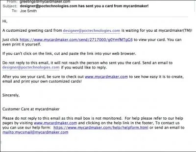 Is this legitimate or a phishing email?