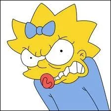 How does Maggie manage to neutralize the director of the APE who, mad with rage, wanted to assassinate Homer ?