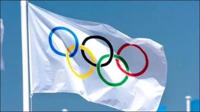 In what year was the Olympic flag created by Baron Pierre de Coubertin?