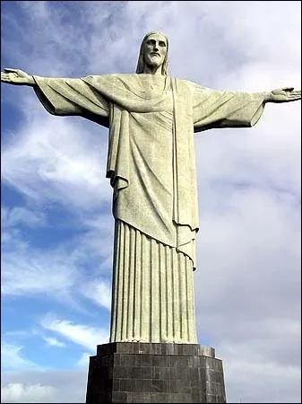 Where is this monument located? Christ the Redeemer?