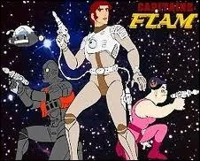 Complete: Captain Flam you're not / From our galaxy / But from the depths of ...
