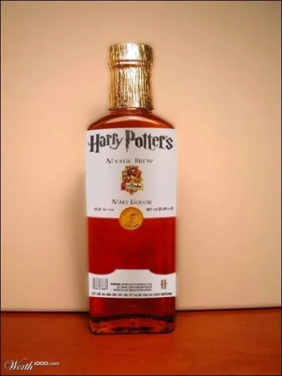 In the saga, who always has a bottle in his coat pocket?