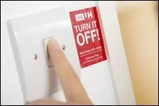Why is it important to switch off appliances (PC's, printers etc... ) in your work area at the end of the day?