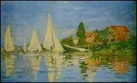 Who painted Regates a Argenteuil?