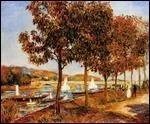 Who painted Le pont d'Argenteuil in autumn?