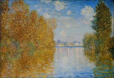 Who painted Effet d'automne in Argenteuil?