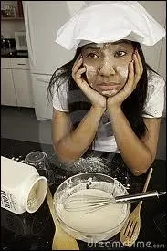 Unfortunately the cake didn't come (... ) exactly as she had planned.