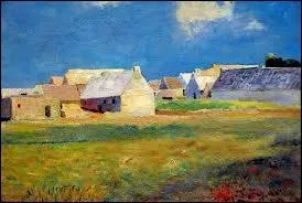 Who painted Village breton?