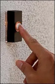 While he (watch) TV, Mark (ring) the doorbell.