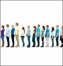 I (wait) in the queue for 45 minutes when the bus finally arrived