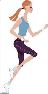 While he (jog) on the beach he (see) a man, who he (already see) before