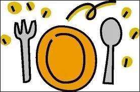 At 7 o clock yesterday I (eat) dinner and (talk) to my wife