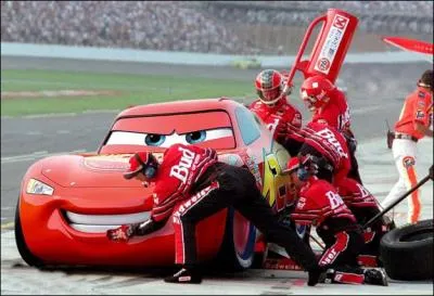 Here, a runway excursion won't end up like in the cartoons. Which series did he escape from?