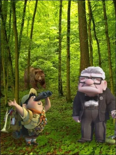 Uh... binoculars are nice, but not for close-up. What cartoon are they from?