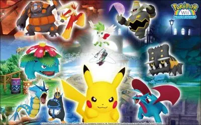 In Pokepark 2 , what is the name of the Pokemon we use? (At the start)