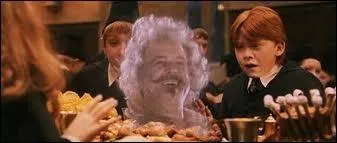 What is the real name of the Gryffindor ghost (Nick Quasi-Sans-Tete)?