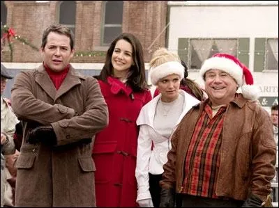 What competition did Danny Devito and Matthew Broderick compete over in 'Deck the Halls'?