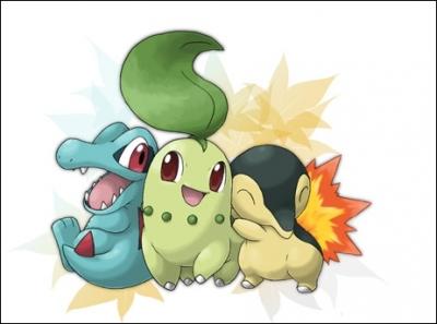 From which region are these Pokemon starters?