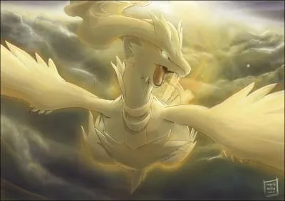 And last but not least, a tough one. This one belongs to the fifth generation, and is a legendary pokemon.