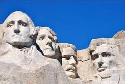 Which president does not figure on Mount Rushmore memorial in South Dakota ?