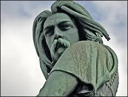 Which Gaul is represented by this copper sculpture made by Aimé Millet in 1865 ?