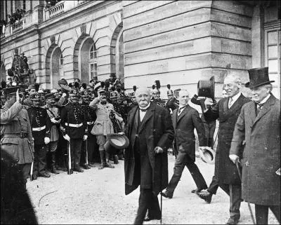 After which world war was the Treaty of Versailles signed?