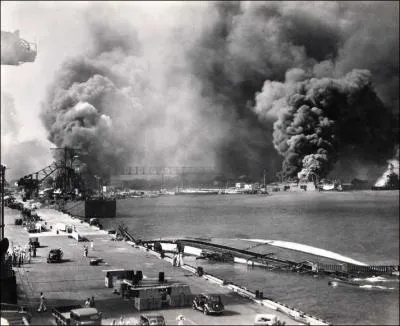 During which world war did Japan attack the American base at Pearl Harbor?