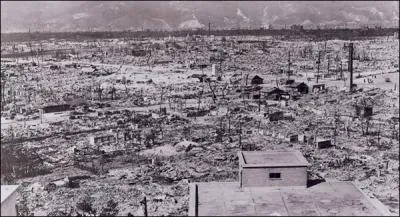 During which world war did the bombing of Hiroshima and Nagasaki take place?