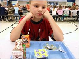 One boy in my class always eat lunch alone. I should...