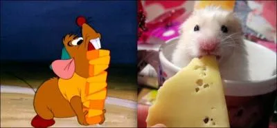 What are the names of the two mice in the movie "Cinderella" ?