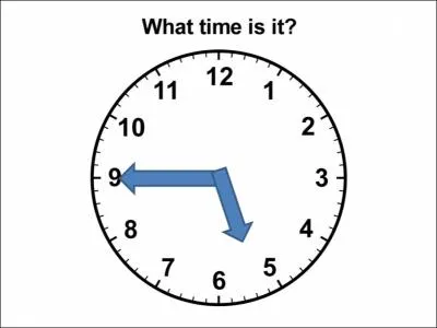 Can you tell me what time it is on the clock?