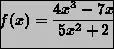 Differentiate using the chain rule