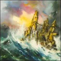 In which Breton bay was the legendary town of Ys built and sunk?