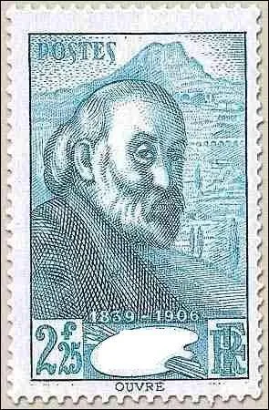 Who is the artist represented on this stamp?