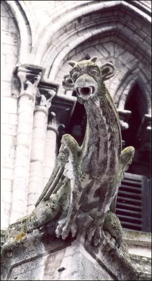 And those charming creatures that serve as gutters?