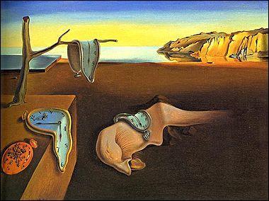 This famous Salvador Dali painting is called...