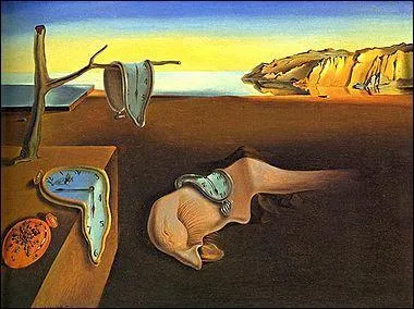 This famous Salvador Dali painting is called...
