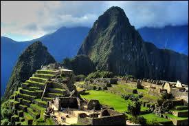Machu Picchu is a