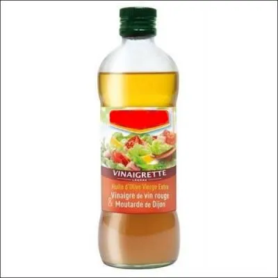 Accompanied by a ready-made vinaigrette sauce ...