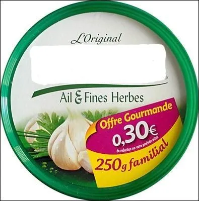 In cheese, I offer you ... ... ... . which is easy to spread, but watch out for bad breath with garlic!