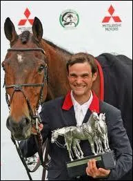Nicolas Touzaint is only known for his performances in show jumping
