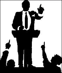 I can't hear what he ... . People ... too much noise. What are the appropriate tenses?