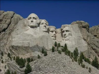 Who are the 4 serious presidents on Mount Rushmore?