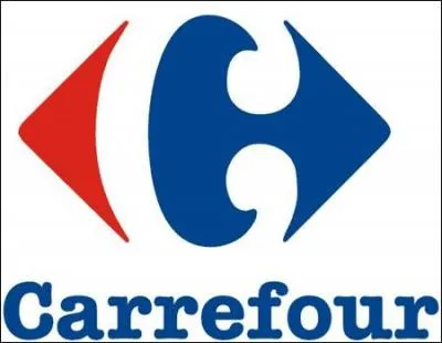 Which letter is hidden in the Carrefour logo?