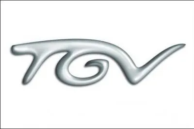 Turn the TGV logo upside down and you'll see a _________.