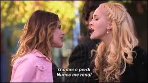 Ludmila and Violetta are going to sing a song together, during which Violetta must play the villain. What is the song?